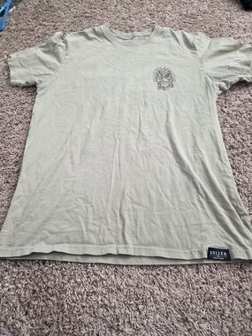 Sullen Men's Short Sleeve Crew Tee in Light Olive